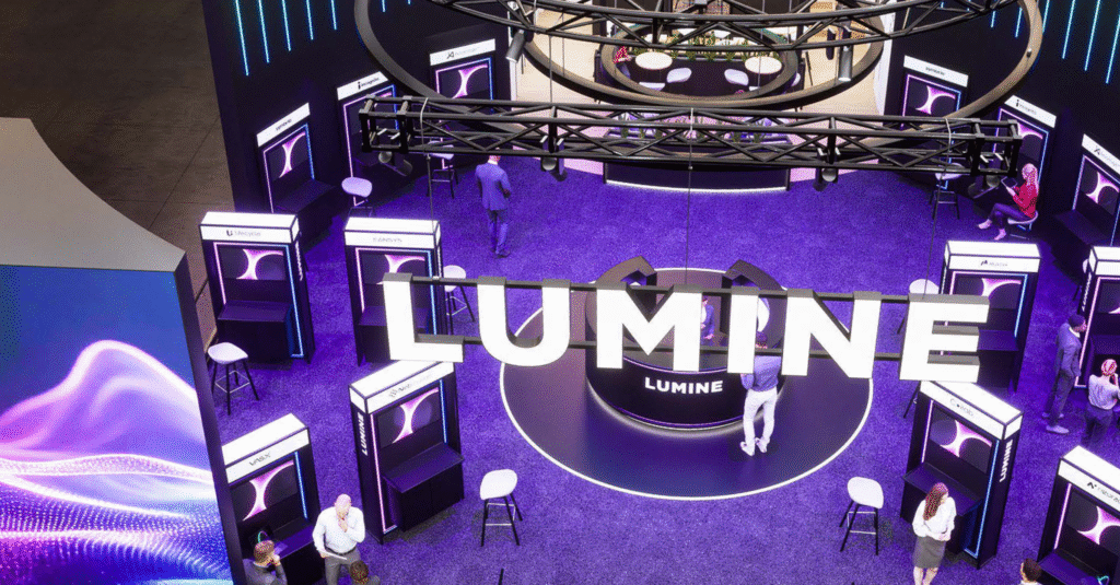 Aerial Lumine Booth MWC26