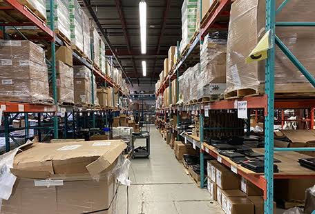 Inside the RCTO warehouse